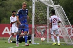 1. Bundesliga - Testspiel - Fußball - FC Ingolstadt 04 - FC Al-Wahda - 1:1 - Lukas Hinterseer (16, FCI) trifft nach Lex Flanke zum 1:0 Tor Jubel