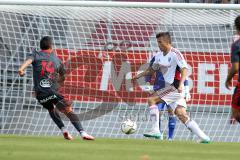 1. Bundesliga - Fußball - Testspiel -  FC Ingolstadt 04 - Celta De Vigo - Spielabbruch - rechts Markus Suttner (29, FCI)