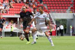 1. Bundesliga - Fußball - Testspiel -  FC Ingolstadt 04 - Celta De Vigo - Spielabbruch - rechts Markus Suttner (29, FCI)