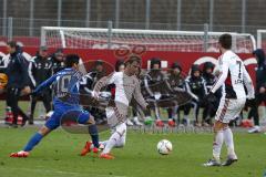 1. Bundesliga - Fußball - Testspiel - FC Ingolstadt 04 - Karlsruher SC - Pascal Groß (10, FCI) links Hiroki Yamada (KSC)