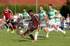 Freundschaftsspiel - Saison 2015/2016 - FC Ingolstadt 04 - SpVgg Greuther Fürth - Elias Kachunga (#25 FC Ingolstadt 04) - Foto: Jürgen Meyer