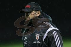 1. Bundesliga - Fußball - Testspiel - FC Ingolstadt 04 - SG Sonnenhof Großaspach - Cheftrainer Ralph Hasenhüttl (FCI) nach dem Spiel im vollen Regen