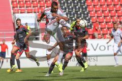 1. Bundesliga - Fußball - Testspiel -  FC Ingolstadt 04 - Celta De Vigo - Spielabbruch - Marvin Matip (34, FCI) rettet den Ball in der Luft