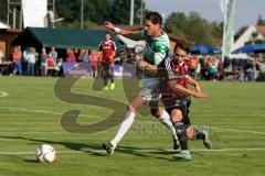 Freundschaftsspiel - Saison 2015/2016 - FC Ingolstadt 04 - SpVgg Greuther Fürth - Pledl Thomas (#30 FC Ingolstadt 04) - Röcker Benedikt weiß Greuther Fürth - Foto: Jürgen Meyer