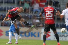 1. Bundesliga - Fußball - Testspiel - SV Grödig - FC Ingolstadt 04 - 1:0 - links Stefan Wannenwetsch (22, FCI) köpft zum Tor