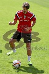 1. Bundesliga - FC Ingolstadt 04 - Trainingsauftakt im Audi Sportpark - Neuzugang Romain Brègerie (FC Ingolstadt 04) - Foto: Jürgen Meyer