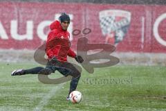 1. Bundesliga - Fußball - FC Ingolstadt 04 - Training - Neuzugang Darío Lezcano (37, FCI) - Abschluß Tor Darío Lezcano (37, FCI)