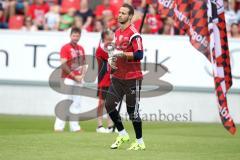 1. Bundesliga - Fußball - FC Ingolstadt 04 - Saisoneröffnung - Auftakttraining - Einlauf Torwart Christian Ortag (39, FCI)