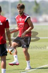 1. Bundesliga - Fußball - FC Ingolstadt 04 - Training - Saison 2015/2016 - Neuzugang Torwart Örjan Haskjard Nyland - Romain Brégerie (18, FCI)