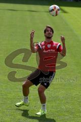 1. Bundesliga - FC Ingolstadt 04 - Trainingsauftakt im Audi Sportpark - Neuzugang Romain Brègerie (FC Ingolstadt 04) - Foto: Jürgen Meyer