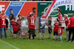 1. Bundesliga - FC Ingolstadt 04 - Trainingsauftakt im Audi Sportpark - Elias Kachunga ( FC Ingolstadt 04) - Foto: Jürgen Meyer
