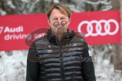 1. Bundesliga - Fußball - FC Ingolstadt 04 - Winterpause - Besuch bei Audi driving experience in Seefeld/Österreich -  Cheftrainer Ralph Hasenhüttl (FCI)