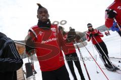 1. Bundesliga - Fußball - FC Ingolstadt 04 - Winterpause Training - Langlauf in Seefeld - Warmup Danny da Costa (21, FCI)