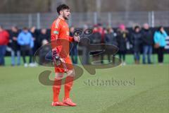 A-Junioren Bundesliga SW - FC Ingolstadt 04 - FC Bayern München - Leon Fischhaber Torwart FCI