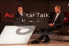 Audi Star Talk - Trainer FC Ingolstadt 04 Ralph Hasenhüttl Interview Gast bei Moderator Klaus Gronewald