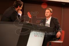 Audi Star Talk - Trainer FC Ingolstadt 04 Ralph Hasenhüttl Interview Gast bei Moderator Klaus Gronewald