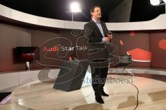 Audi Star Talk - Trainer FC Ingolstadt 04 Ralph Hasenhüttl Interview Gast bei Moderator Klaus Gronewald