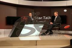 Audi Star Talk - Trainer FC Ingolstadt 04 Ralph Hasenhüttl Interview Gast bei Moderator Klaus Gronewald