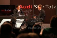 Audi Star Talk - Trainer FC Ingolstadt 04 Ralph Hasenhüttl Interview Gast bei Moderator Klaus Gronewald