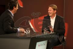 Audi Star Talk - Trainer FC Ingolstadt 04 Ralph Hasenhüttl Interview Gast bei Moderator Klaus Gronewald