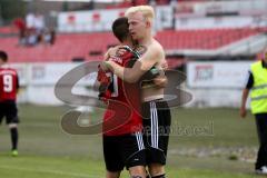 FC Ingolstadt - A-Junioren Bundesliga - Saison 2015/2016 - FC Ingolstadt 04- SC Freiburg - Scherer Maximilian rot Ingolstadt schießt den 2:1 Führungstreffer - Foto: Jürgen Meyer