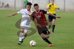 FC Ingolstadt - A-Junioren Bundesliga - Saison 2015/2016 - FC Ingolstadt 04- SC Freiburg - Nicklas Thorsten rot Ingolstadt - Foto: Jürgen Meyer