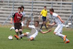 FC Ingolstadt - A-Junioren Bundesliga - Saison 2015/2016 - FC Ingolstadt 04- SC Freiburg - Senger Michael rot Ingolstadt - Foto: Jürgen Meyer