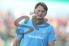 DFB-Pokal - 1. Runde - Fußball - FC Ingolstadt 04 - SpVgg Unterhaching - Cheftrainer Ralph Hasenhüttl (FCI)