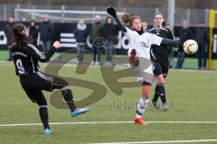 B-Juniorinnen - FC Ingolstadt 04 Damen U17 - TSV Schwaben Augsburg - Freundschaftsspiel - Stelzl Johanna #10 weiss Ingolstadt - Foto: Jürgen Meyer