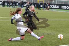 B-Juniorinnen - FC Ingolstadt 04 Damen U17 - TSV Schwaben Augsburg - Freundschaftsspiel - Guba Paula #11 weiss Ingolstadt mit dem 1:0 Führungstreffer - Foto: Jürgen Meyer