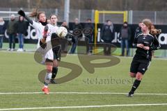 B-Juniorinnen - FC Ingolstadt 04 Damen U17 - TSV Schwaben Augsburg - Freundschaftsspiel - Stelzl Johanna #10 weiss Ingolstadt - Foto: Jürgen Meyer