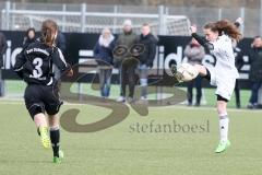 B-Juniorinnen - FC Ingolstadt 04 Damen U17 - TSV Schwaben Augsburg - Freundschaftsspiel - Schmidt Jenni #6 weiss Ingolstadt - Foto: Jürgen Meyer