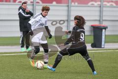 B-Juniorinnen - FC Ingolstadt 04 Damen U17 - TSV Schwaben Augsburg - Freundschaftsspiel - Rüttgers Vivien #7 weiss Ingolstadt - Foto: Jürgen Meyer