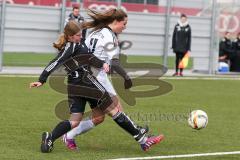 B-Juniorinnen - FC Ingolstadt 04 Damen U17 - TSV Schwaben Augsburg - Freundschaftsspiel - Guba Paula #11 weiss Ingolstadt - Foto: Jürgen Meyer