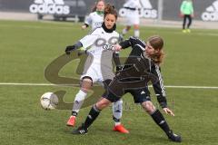 B-Juniorinnen - FC Ingolstadt 04 Damen U17 - TSV Schwaben Augsburg - Freundschaftsspiel - Stelzl Johanna #10 weiss Ingolstadt - Foto: Jürgen Meyer