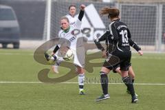 B-Juniorinnen - FC Ingolstadt 04 Damen U17 - TSV Schwaben Augsburg - Freundschaftsspiel - Steck Juliana #8 weiss Ingolstadt - Foto: Jürgen Meyer