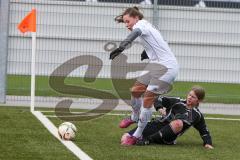 B-Juniorinnen - FC Ingolstadt 04 Damen U17 - TSV Schwaben Augsburg - Freundschaftsspiel - Guba Paula #11 weiss Ingolstadt - Foto: Jürgen Meyer