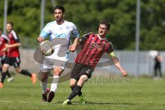 Regionalliga Bayern - FC Ingolstadt 04 II - SV 01 Viktoria Aschaffenburg - 5:3 - links Ugur Albayrak (AB 19) und rechts Andreas Buchner (16)