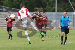 Regionalliga Bayern - FC Ingolstadt 04 II - FC Augsburg II -  rechts Marcel Schiller (19) stürmt vor