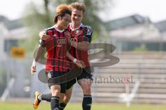 Regionalliga Bayern - FC Ingolstadt 04 II - SV 01 Viktoria Aschaffenburg - 5:3 - Tor Jubel 4:3 Führung durch Ryoma Watanabe (17)