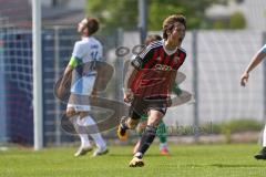 Regionalliga Bayern - FC Ingolstadt 04 II - SV 01 Viktoria Aschaffenburg - 5:3 - Tor Jubel 4:3 Führung durch Ryoma Watanabe (17), hinten Simon Schmidt (AB 16)