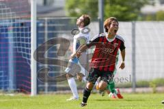 Regionalliga Bayern - FC Ingolstadt 04 II - SV 01 Viktoria Aschaffenburg - 5:3 - Tor Jubel 4:3 Führung durch Ryoma Watanabe (17), hinten Simon Schmidt (AB 16)