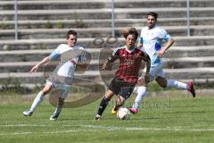 Regionalliga Bayern - FC Ingolstadt 04 II - SV 01 Viktoria Aschaffenburg - 5:3 - links Daniel Cheron (AB 21) und rechts Ryoma Watanabe (17)