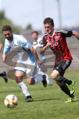 Regionalliga Bayern - FC Ingolstadt 04 II - SV 01 Viktoria Aschaffenburg - 5:3 - rechts Andreas Buchner (16) und links Ugur Albayrak (AB 19)