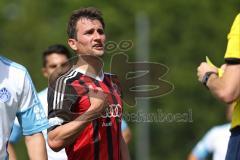 Regionalliga Bayern - FC Ingolstadt 04 II - SV 01 Viktoria Aschaffenburg - 5:3 - Streit am Platz rechts Andreas Buchner (16)