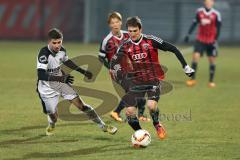 Regionalliga Bayern - FC Ingolstadt 04 II - FC Amberg - links Tobias Wiesner und recht Angriff Andreas Buchner (16)