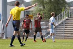 Regionalliga Bayern - FC Ingolstadt 04 II - SV 01 Viktoria Aschaffenburg - 5:3 - Tor Jubel zum 5:3 druch Ludwig Räuber (15)