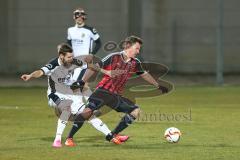 Regionalliga Bayern - FC Ingolstadt 04 II - FC Amberg - Christian Knorr links und rechts Gordon Büch (23)