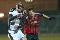 Regionalliga Bayern - FC Ingolstadt 04 II - FC Amberg - Kevin Kühnlein links und rechts Sammy Ammari (9)