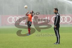 Regionalliga Bayern - FC Ingolstadt 04 II - U23 - Trainingsauftakt - Saison 2015/2016 - rechts Cheftrainer Stefan Leitl